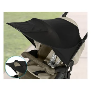 GUARDA-SOL PARA CARRINHO77X63CMS PRETO