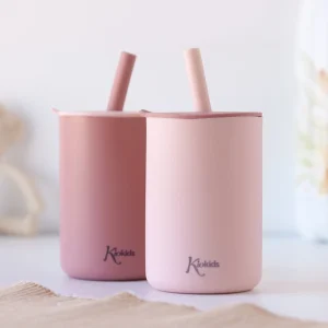 COPO 180ML SILICONE ROSA 2   PEÇAS