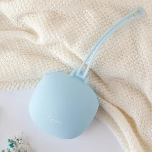 PORTA-CHUPETAS SILICONE AZUL