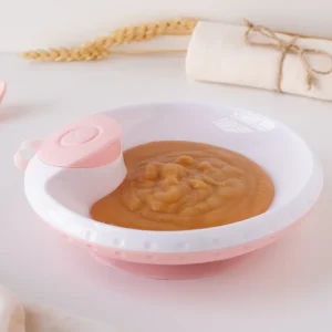 PRATO TÉRMICO COM DEPOSITO DE ÁGUA ROSA