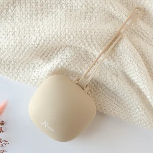 PORTA-CHUPETAS SILICONE BEIGE