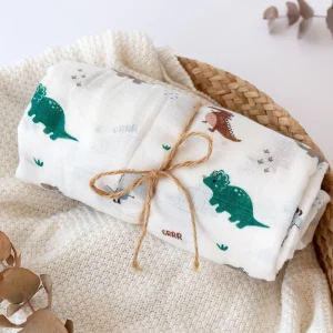 MUSSELINA 120X120CMS BAMBU VERDE