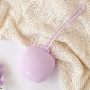 PORTA-CHUPETAS SILICONE LAVANDA