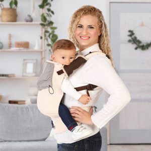 PORTA-BEBÉS ALGODÃO BEIGE