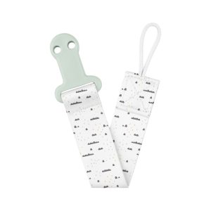 Prende chupeta com fita savanna menta