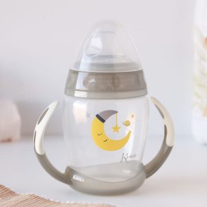 COPO APRENDIZAGEM 270ML STEP 1 CINZENTO