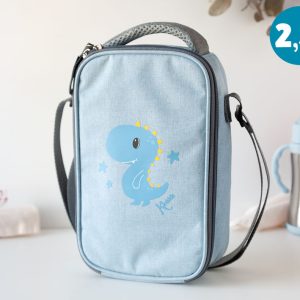 LANCHEIRA TÉRMICA 15X7X24CM AZUL 2.5 L