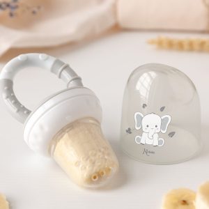 REDE ALIMENTADORA ELEFANTE SILICONE CINZENTO