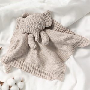 DOUDOU 25 CM ELEFANTE ALGODÃO CINZENTO